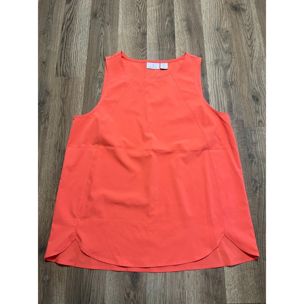 Willow Blossom Tank Top, Women's Size Large, Orange, Sleeveless